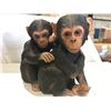 Image 8 : 3 PCE COUNTRY ARTIST FOR THE DISCERNING "THE NATURAL WORLD" POLAR BEAR & 2 CHIMPS