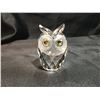 Image 2 : SWAROVSKI CRYSTAL - 4-PCE INCLUDES: OWL/TIGER CUB/BIRDS AT FEEDER & HEART