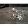 Image 4 : SWAROVSKI CRYSTAL - 4-PCE INCLUDES: OWL/TIGER CUB/BIRDS AT FEEDER & HEART