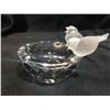 Image 8 : SWAROVSKI CRYSTAL - 4-PCE INCLUDES: OWL/TIGER CUB/BIRDS AT FEEDER & HEART