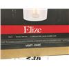Image 3 : ELIZE 3-LIGHT VANITY LIGHT CHROME, CLEAR GLASS - BULBS NOT INCLUDED - A