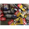 Image 3 : SHELF LOT OF MISC ITEMS INCL: CHIMNEY BRUSHES/CONCRETE FLOOR COATING/MEGALOC/PC-11/SHOWER VALVE