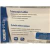 Image 2 : UBERHAUS TELESCOPIC LADDER -MULTI-POSITION TWIN STEP LADDER & EXTENSION LADDER - B