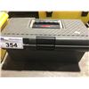 Image 2 : SMALL RUBBERMAID 16" & PLANO 26" PLASTIC TOOL BOXES WITH ASSTD TOOLS ETC