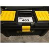 Image 1 : STANLEY 16" TOOL BOX FILLED WITH ASSTD TOOLS - C