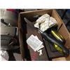 Image 3 : SHELF LOT OF ASSTD HAND TOOLS - HAMMERS/SAW/LEVEL & MISC STEEL BRUSHES