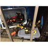 Image 2 : SHELF LOT OF ASSTD CLAMPS/SAW HORSES & FOLDING DOLLY
