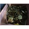 Image 2 : SHELF LOT OF ASSTD HARDWARE - SCREWS/CHAINS/SPIKES ETC