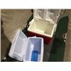 Image 2 : WOODS CAMP COT & 2 THERMOS COOLERS