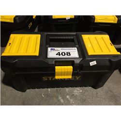 STANLEY 16" TOOL BOX FILLED WITH ASSTD TOOLS - B