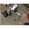 Image 1 : WONDER MILL "JUNIOR" HAND GRAIN & FLOUR MILL (WITH STAINLESS BURRS) & ALUMINIUM MEAT GRINDER