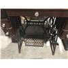Image 2 : ANTIQUE SINGER TREAD SEWING MACHINE (SOME DELAMINATION NOTED)