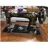 Image 3 : ANTIQUE SINGER TREAD SEWING MACHINE (SOME DELAMINATION NOTED)