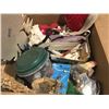 Image 9 : SHELF LOT OF MISC SEWING ACCESSORIES INCL: THREAD/ZIPPERS/BUTTONS/STENCILS/NEEDLE POINT