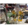 Image 3 : ANTIQUE OIL LAMPS WITH 2 BOTTLES OF CITROLITE LAMP OIL & 4 BOXES OF OIL LAMP INSERTS