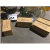 Image 4 : ANTIQUE OIL LAMPS WITH 2 BOTTLES OF CITROLITE LAMP OIL & 4 BOXES OF OIL LAMP INSERTS