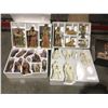 Image 1 : GROUP OF NATIVITY PIECES - 4 BOXES