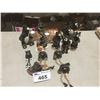 Image 1 : GROUP OF ASSTD BEAR FIGURINES & BEAR BOOK-ENDS & CANDLE HOLDERS
