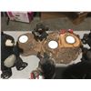 Image 2 : GROUP OF ASSTD BEAR FIGURINES & BEAR BOOK-ENDS & CANDLE HOLDERS