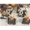 Image 2 : GROUP OF ASSTED FIGURINES ROOSTERS/PIGS/DOGS/TURKEYS & HEDGEHOGS