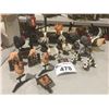 Image 1 : GROUP OF ASSTED FIGURINES ROOSTERS/PIGS/DOGS/TURKEYS/ HEDGEHOGS & COW