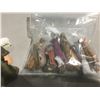 Image 2 : NATIVITY SCENE WITH BOX OF DECORATIVE XMAS ITEMS