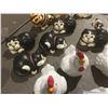 Image 2 : GROUP OF MISC FIGURINES - COWS/CATS & CHICKENS