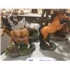 Image 2 : GROUP OF WESTERN THEMED FIGURINES - 10 PCE