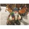 Image 2 : GROUP OF WESTERN THEMED FIGURINES - 11 PCE