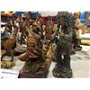 Image 3 : GROUP OF NATIVE AMERICAN FIGURINES - 17 PCE