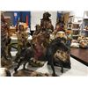 Image 3 : GROUP OF NATIVE AMERICAN FIGURINES - 20 PCE