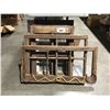 Image 5 : GROUP OF ANTIQUE WOODEN WINDOW FRAME - APPROX 10 PCE