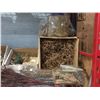 Image 5 : SHELF LOT OF MISC CRAFT SUPPLIES - PINE CONES/SNOW/MINIATURES/DRIED FLOWERS & MOSS