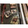 Image 1 : HORSE PRINT ON CANVAS & 3 HORSE/COWBOY BOOKS