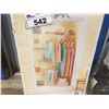 Image 2 : COMPLETE RUBBERMAID CLOSET ORGANIZER X 3