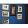 Image 1 : GROUP OF 6 FRAMED WILDLIFE PRINTS TIGER WITH CUB/RACOON/WOLF/SQUIRREL, BY ROBERT BATEMAN & ANDREW