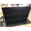 Image 2 : GROUP OF 7 TABLES (1 COFFEE & 2 MATCHING END TABLES/ 1 END TABLE WITH GLASS CENTER/1 MAGAZINE RACK