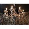 Image 1 : GLASS ENTRYWAY CHANDELIER