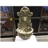 Image 1 : GRECIAN STYLE MOUNTABLE WALL FOUNTAIN (LION HEAD) UNBOXED