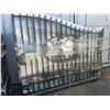 Image 2 : GREATBEAR 20' BI-PARTING WROUGHT IRON GATE WITH "DEER" IN MIDDLE OF GATE FRAME - C