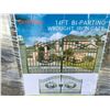 Image 1 : GREATBEAR 14' BI-PARTING WROUGHT IRON GATE WITH "DEER" IN MIDDLE OF GATE FRAME - A
