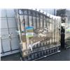Image 2 : GREATBEAR 14' BI-PARTING WROUGHT IRON GATE WITH "DEER" IN MIDDLE OF GATE FRAME - A