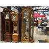 Image 1 : BRITON DISPLAY CASE STYLE GRANDFATHER KEY WOUND TIME & STRIKE CLOCK - MADE IN CHINA