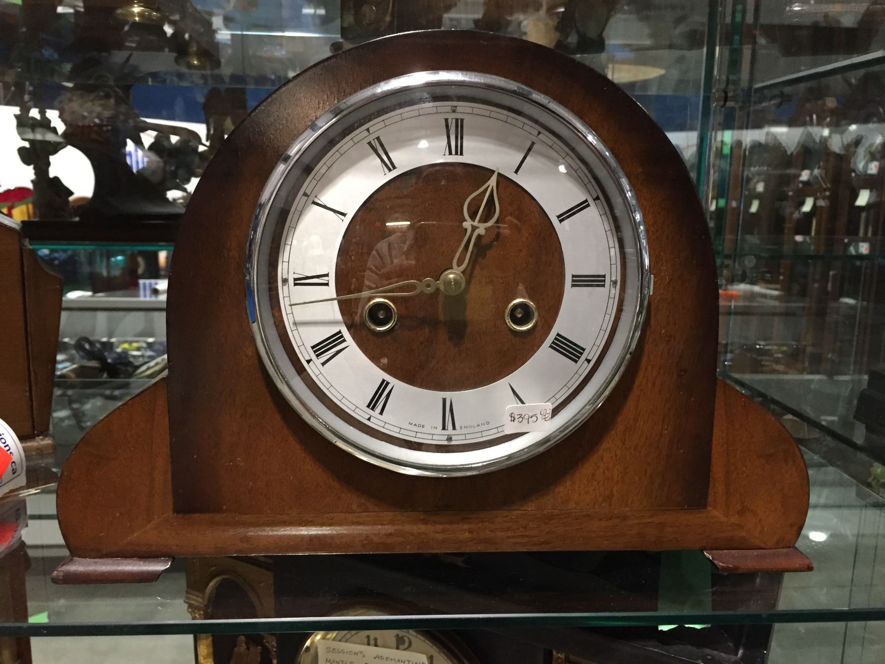 SMITHS MANTLE CLOCK - MADE IN ENGLAND - CIRCA 1940'S - Able Auctions