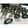 Image 2 : SHELF LOT OF ASSTD EUROPEAN VILLAGE SCENE ORNAMENTS (APPROX 28 PCS VARIOUS SIZES)