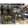 Image 1 : GLASS 5-SHELF LIGHTED SLIDING DOOR DISPLAY CASE (36" X 78" X 16") - A