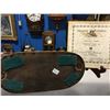 Image 2 : SPELTER MANTLE FIGURINE & SMALL HORSE PICTURE