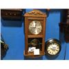 Image 1 : OAK FINISH GERMAN MADE WESTMINSTER 1/4 HOUR CHIME WALL CLOCK - CIRCA 1980'S