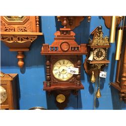 REPRODUCTION ANTIQUE CLOCK 31 DAY KOREAN MADE CIRCA 1990'S