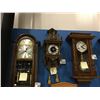 Image 1 : DUTCH WALL CLOCK - 2 WEIGHT DRIVEN - TIME & STRIKE ON A BELL - CIRCA 1960'S